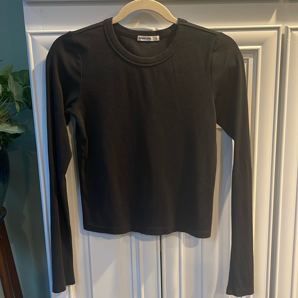 Marine Layer Lexi Rib Longsleeve, Small - Picture 3 of 4